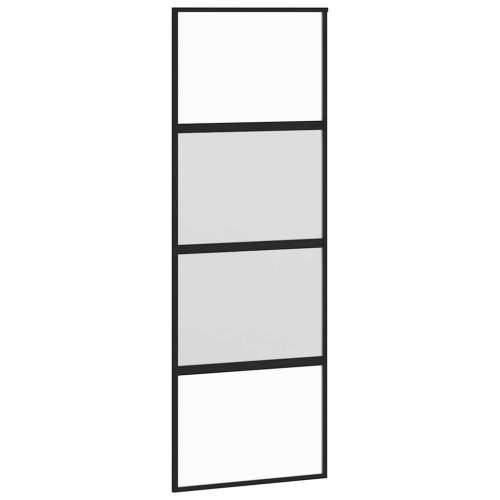 Klizna vrata s priborom 76 x 205 cm kaljeno staklo i aluminij - matt and transparent 76 x 205 cm (152.5 cm) 1 Cijena