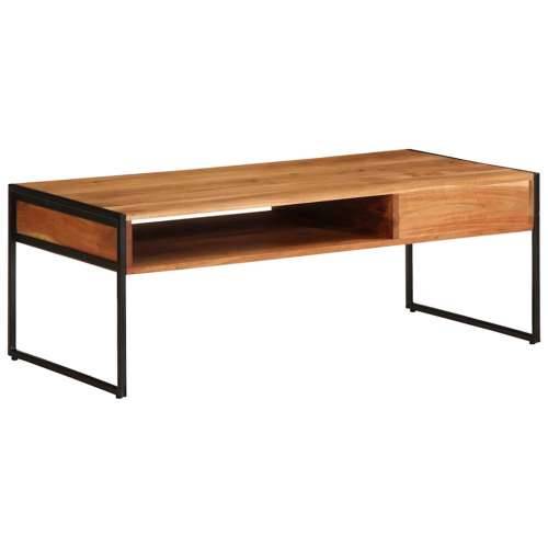Stolić za kavu 110 x 55 x 40 cm od masivnog bagremovog drva Cijena