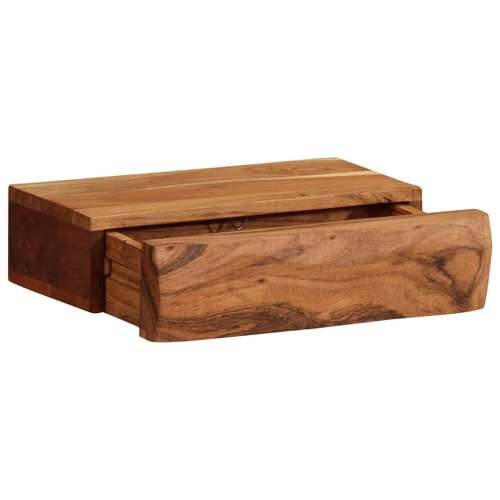Zidne police 2 kom 30x17x8 cm od masivnog bagremovog drva - 30 x 17 x 8 cm 1 2 Cijena
