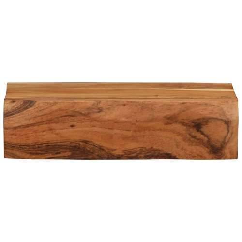 Zidne police 2 kom 30x17x8 cm od masivnog bagremovog drva - 30 x 17 x 8 cm 1 2 Cijena