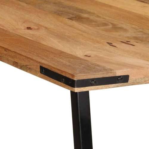 Blagovaonski stol 200x100x75 cm masivno drvo manga - 200 x 100 x 75 cm 1 Cijena