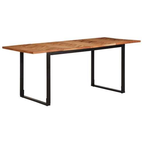 Blagovaonski stol 180x90x75 cm od masivno drvo bagrema - 180 x 90 x 75 cm 1 Cijena