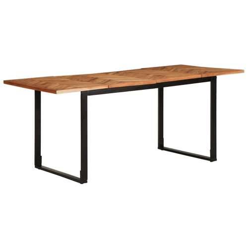 Blagovaonski stol 180x90x75 cm od masivno drvo bagrema - 180 x 90 x 75 cm 1 Cijena