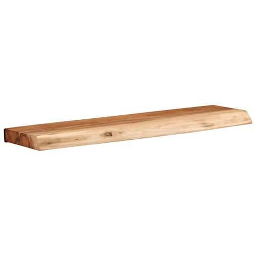 Zidne police 2 kom 60x20x3,5 cm od masivnog bagremovog drva - 60 x 20 x 3.5 cm 1 2 Cijena
