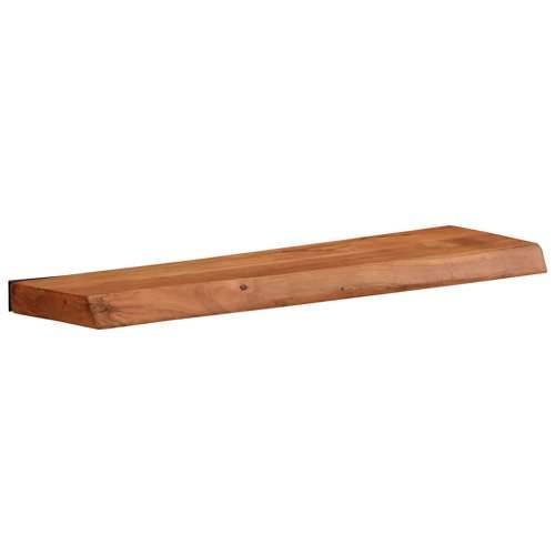 Zidne police 2 kom 60x20x3,5 cm od masivnog bagremovog drva - 60 x 20 x 3.5 cm 1 2 Cijena