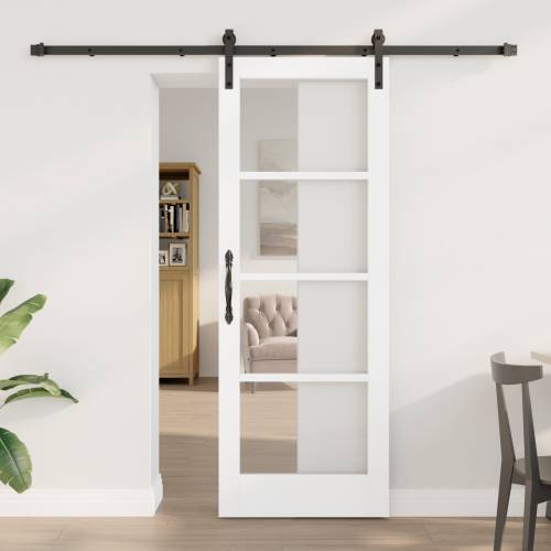 Klizna vrata s hardverskim setom ‘ORKDAL’Bijela 73.5x198.5 cm Cijena