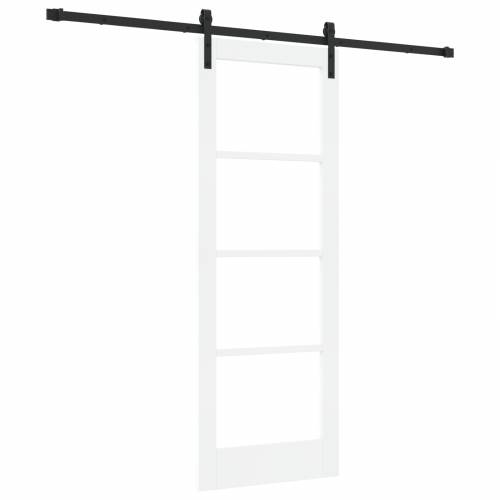 Klizna vrata s hardverskim setom ‘ORKDAL’Bijela 73.5x198.5 cm Cijena