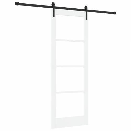 Klizna vrata s kompletnim hardverom ‘ORKDAL’Bijela 78x211 cm Cijena