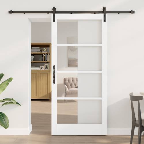 klizna vrata s kompletnim setom ‘ORKDAL’Bijela 93x202 cm Cijena