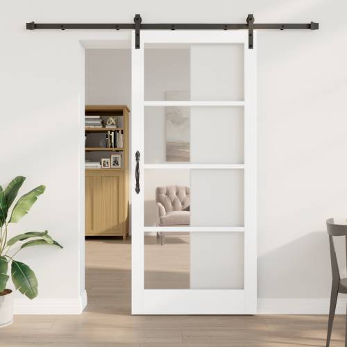 Klizna Vrata s Kompletnim Skupom ‘ORKDAL’Bijela 93x211 cm Cijena