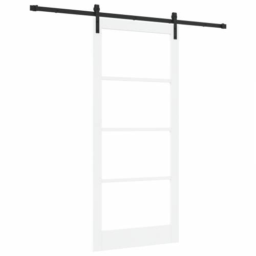 Klizna Vrata s Kompletnim Skupom ‘ORKDAL’Bijela 93x211 cm Cijena