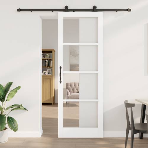 klizna vrata s hardverskim setom ‘ORKDAL’Bijela 83x232 cm Cijena
