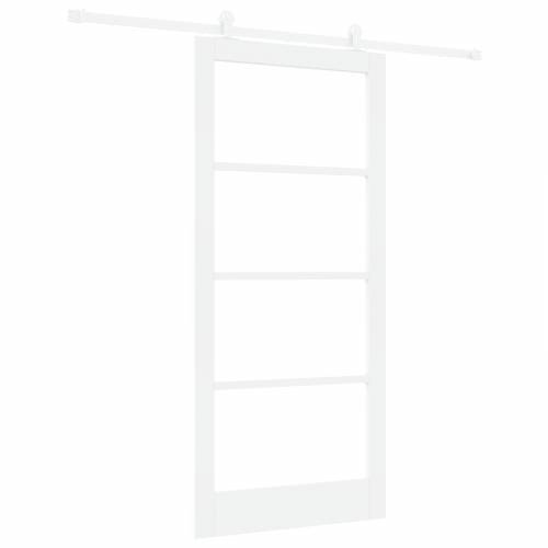 klizna vrata s setom hardvera ORKDAL bijela 93x202 cm Cijena