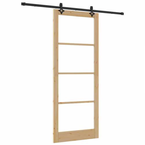 klizna vrata s hardverom 93x232 cm od masivnog bora Cijena