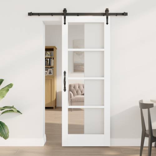Klizna vrata s setom hardvera ‘ORKDAL’bijela 73.5x198.5 cm Cijena
