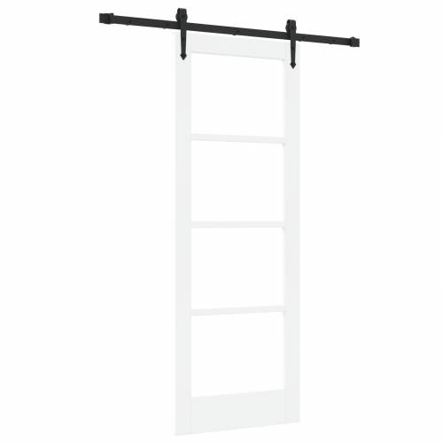 Klizna vrata s setom hardvera ‘ORKDAL’bijela 73.5x198.5 cm Cijena