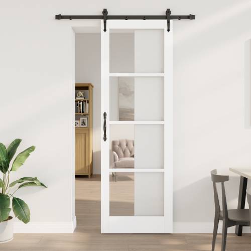 Klizna vrata s setom hardvera “ORKDAL” Bijela 78x232 cm Cijena