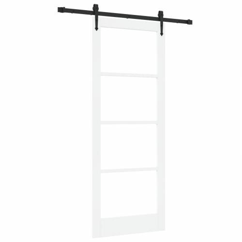 Klizna vrata s setom hardvera “ORKDAL” bijela 83x211 cm Cijena