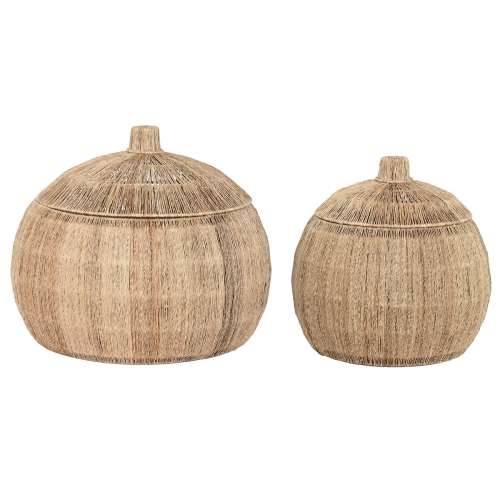 Set košara DKD Home Decor 55 x 55 x 45 cm Tropsko juta Cijena