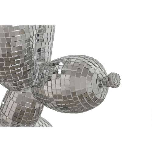 Ukrasna figura Home ESPRIT Srebrna Pas 26 x 12 x 26 cm Cijena