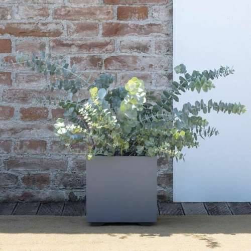 Posuda Deroma Siva 25 cm Plastika Kvadratno Kocka Ø 25 cm Cijena
