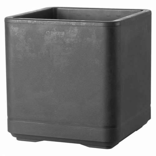 Posuda Deroma Antracitna 38 x 38 x 39 cm Plastika Kvadratno Kocka 38 cm Cijena
