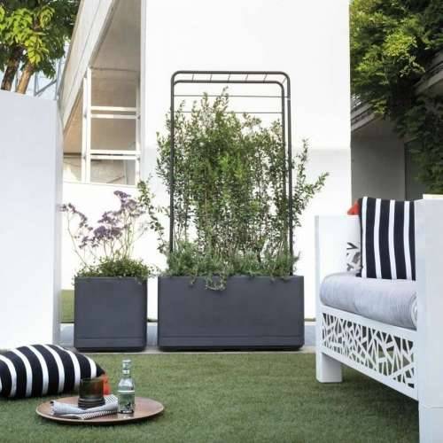 Posuda Deroma Antracitna 38 x 38 x 39 cm Plastika Kvadratno Kocka 38 cm Cijena