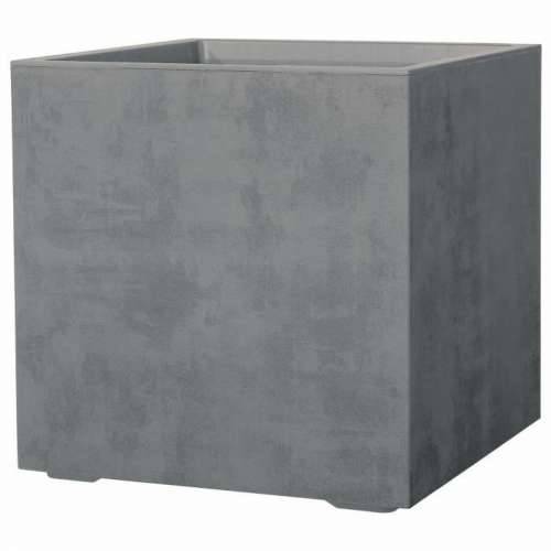 Posuda Deroma Siva 49 x 49 x 49,5 cm Plastika Kvadratno Kocka Ø 49 x 45 cm Cijena