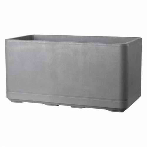 Žardinjera sa samozalijevanjem Deroma Siva 78 x 38 x 39 cm Plastika Pravokutno Ø 78 cm Cijena