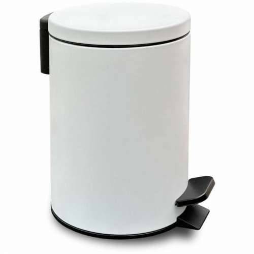 Koš za Papir na Pedalu TODAY UTILITY Bijela Metal 3 L 17 x 25 cm Cijena