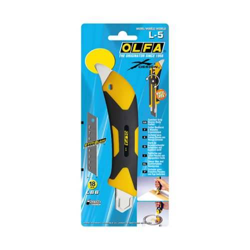 Rezač Olfa L-5 18 mm Crna Nehrđajući Čelik Željezo Cijena