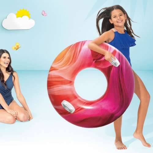 Plutača za bazen na napuhavanje Intex S ručkama Ø 91 cm Pisana Cijena
