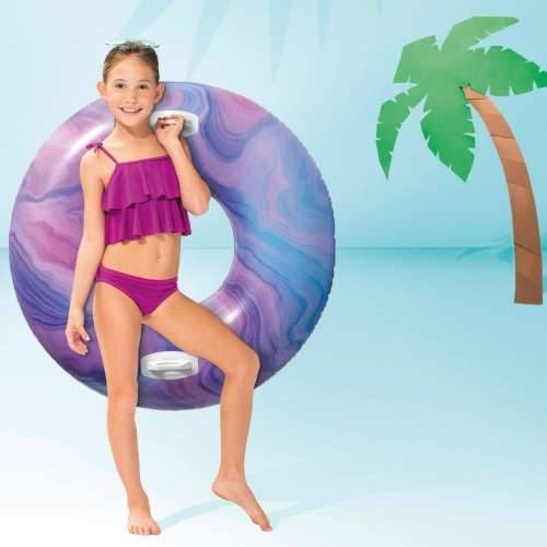 Plutača za bazen na napuhavanje Intex S ručkama Ø 91 cm Pisana Cijena