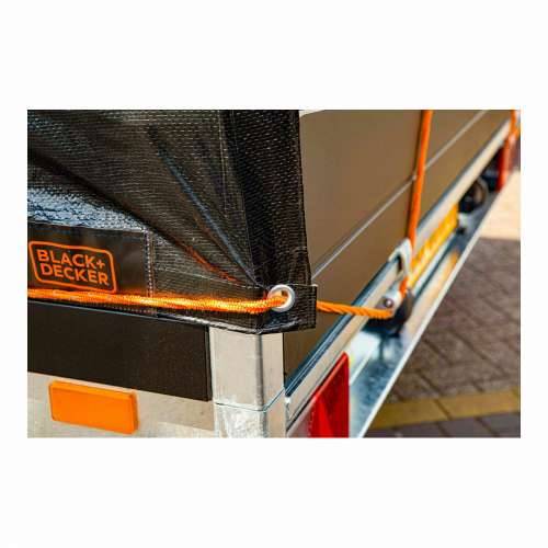 Pokrivač za prikolicu Black & Decker Crna 1,6 x 2,5 m Cijena