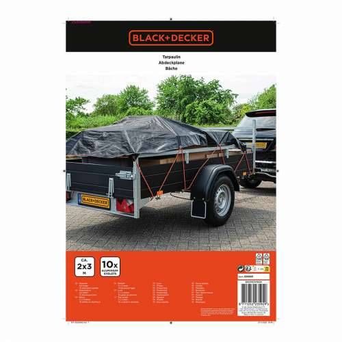 Pokrivač za prikolicu Black & Decker 2 x 3 m Cijena