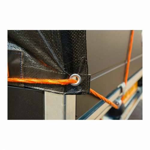 Pokrivač za prikolicu Black & Decker Crna 3 x 4 m Cijena