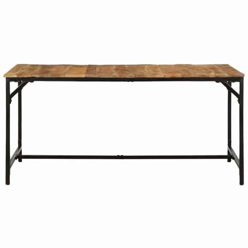 Blagovaonski stol 160 x 80 x 75 cm masivnog grubog drva manga - 160 x 80 x 75 cm 1 Cijena