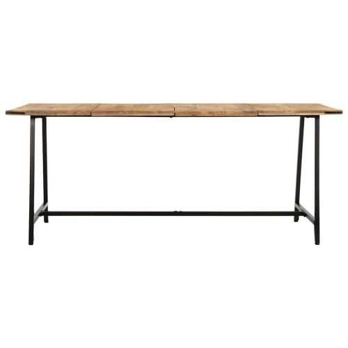 Blagovaonski stol 180x90x75 cm od masivnog drva manga - 180 x 90 x 75 cm 1 Cijena