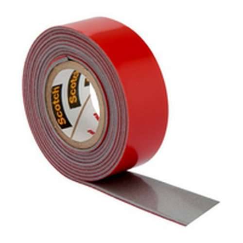 Dvostrana traka Scotch 19 mm x 1,5 m Crna Crvena Siva Cijena