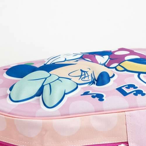 Školski 3D Ruksak s Kotačima Minnie Mouse Roza Cijena