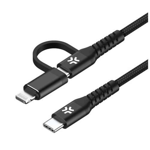 USB-C kabel Celly USBC2IN1BK Crna 1 m 2 m Cijena
