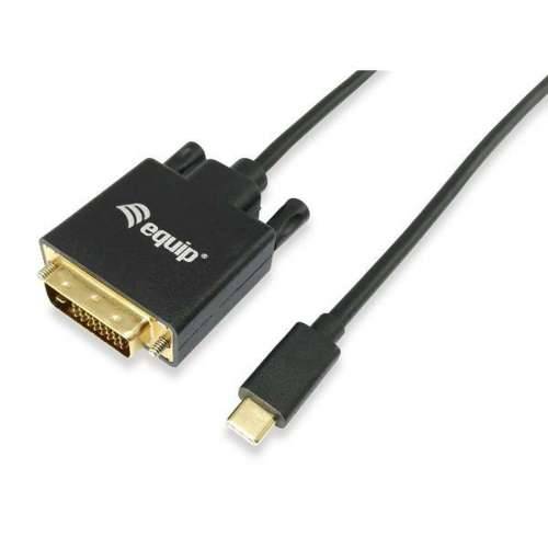 USB-C Adapter u DVI Equip 133468 Crna 1,8 m Cijena