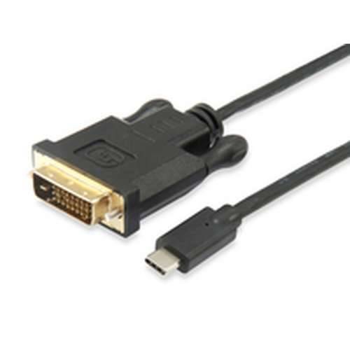USB-C Adapter u DVI Equip 133468 Crna 1,8 m Cijena