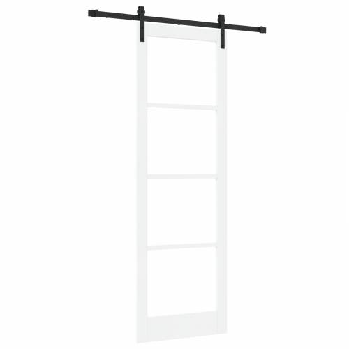 Klizna vrata s hardverskim setom ‘ORKDAL’Bijela 78x232 cm Cijena