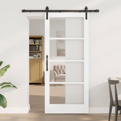 Klizna vrata s hardver setom ‘ORKDAL’Bijela 86x198.5 cm Cijena