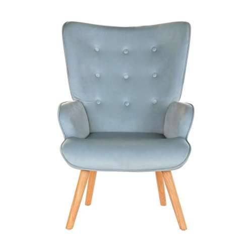 Sjedalo DKD Home Decor Plava Nebesko plava Prirodno Drvo Plastika 67 x 75 x 96 cm Cijena