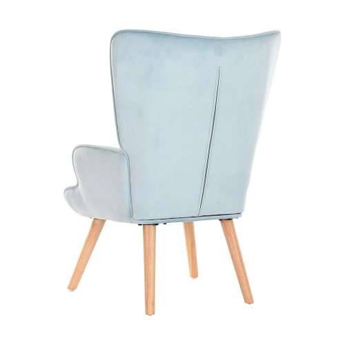 Sjedalo DKD Home Decor Plava Nebesko plava Prirodno Drvo Plastika 67 x 75 x 96 cm Cijena