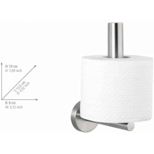 Stalak za WC Papir Wenko bosio Nehrđajući Čelik 8 X 18 X 12,5 CM Čelik Cijena