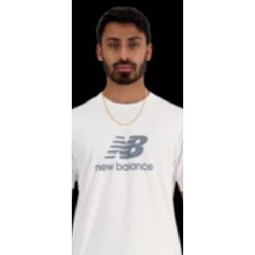 Muška Majica Kratkih Rukava New Balance MT41502 WT Bijela Cijena