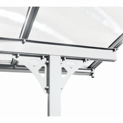 Westmann - Aluminijska nadstrešnica za terasu Bruce 3m | Bijela | 300x313x270 cm - BRANDED IN GERMANY Cijena